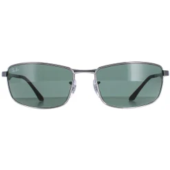 Ray-Ban Sunglasses 3498 004/71 Gunmetal Green 61mm