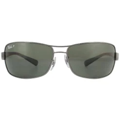 Ray-Ban Sunglasses 3379 004/58 Gunmetal Green Polarized