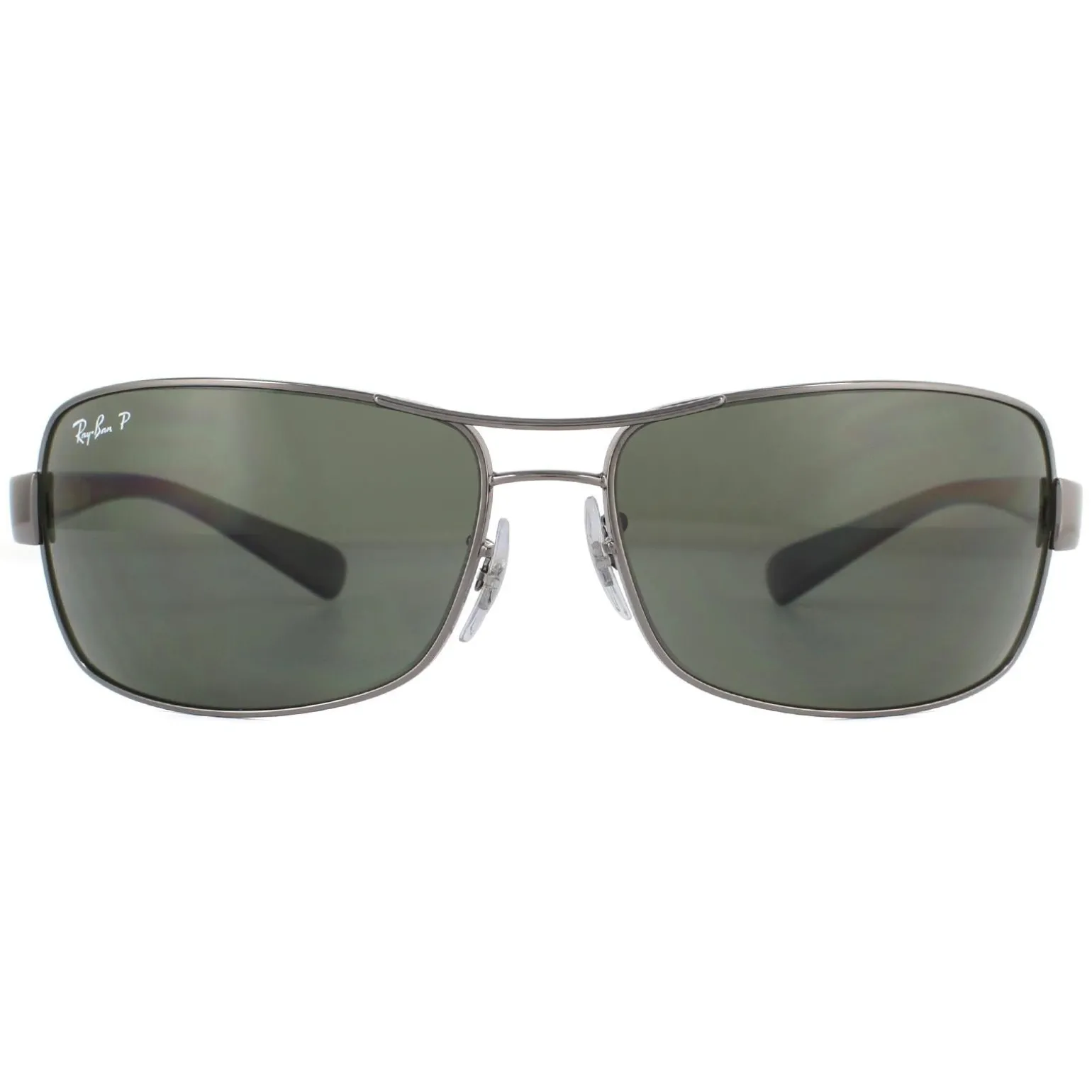 Ray-Ban Sunglasses 3379 004/58 Gunmetal Green Polarized