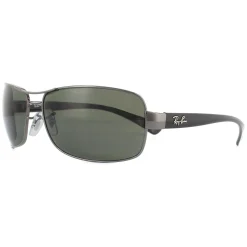 Ray-Ban Sunglasses 3379 004/58 Gunmetal Green Polarized