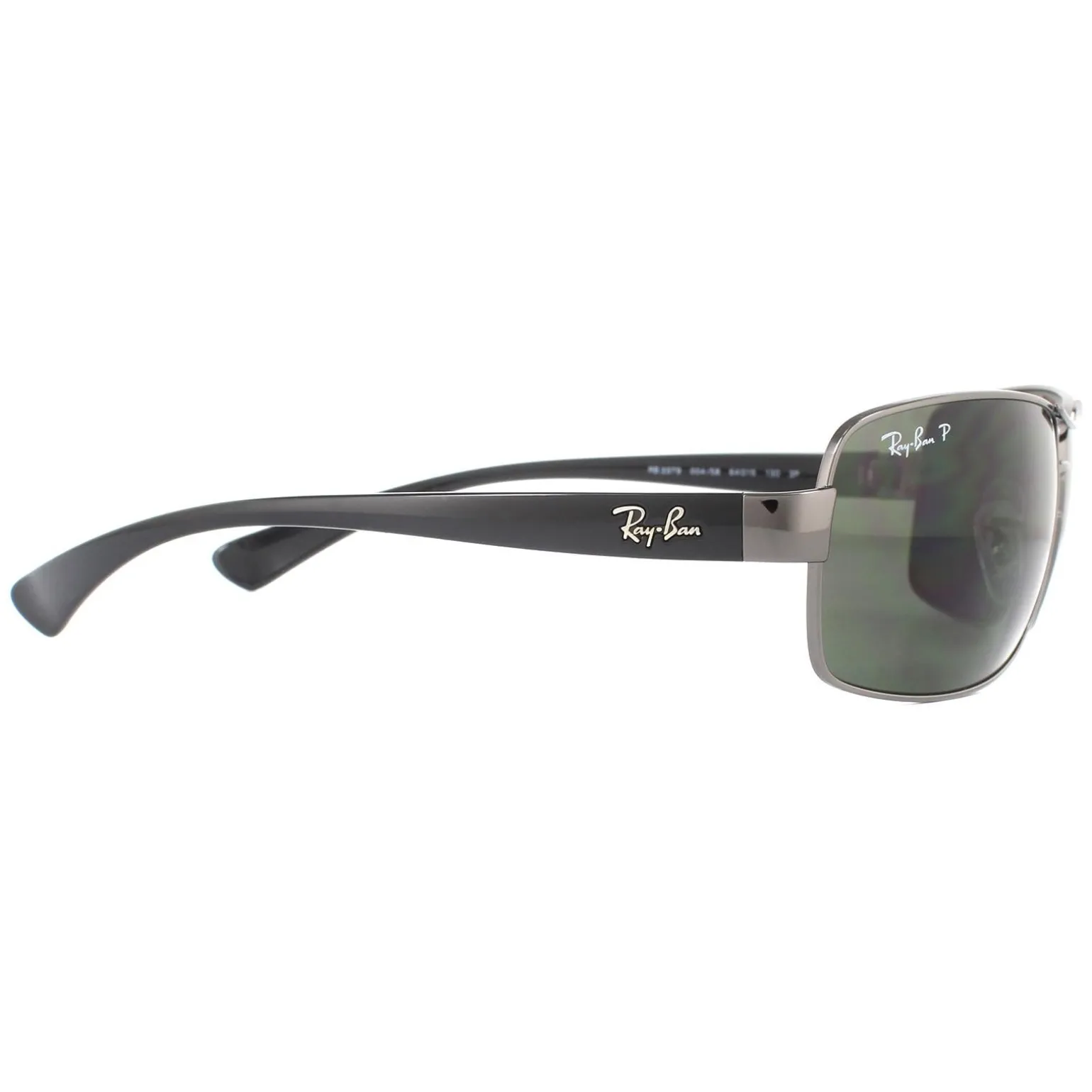 Ray-Ban Sunglasses 3379 004/58 Gunmetal Green Polarized