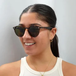 Ray-Ban Sunglasses 2180 710/73 Tortoise Brown B-15