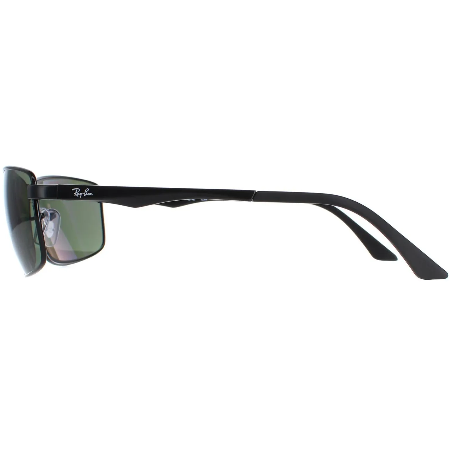 Ray-Ban Sunglasses 3498 002/9A Black Polarized Green