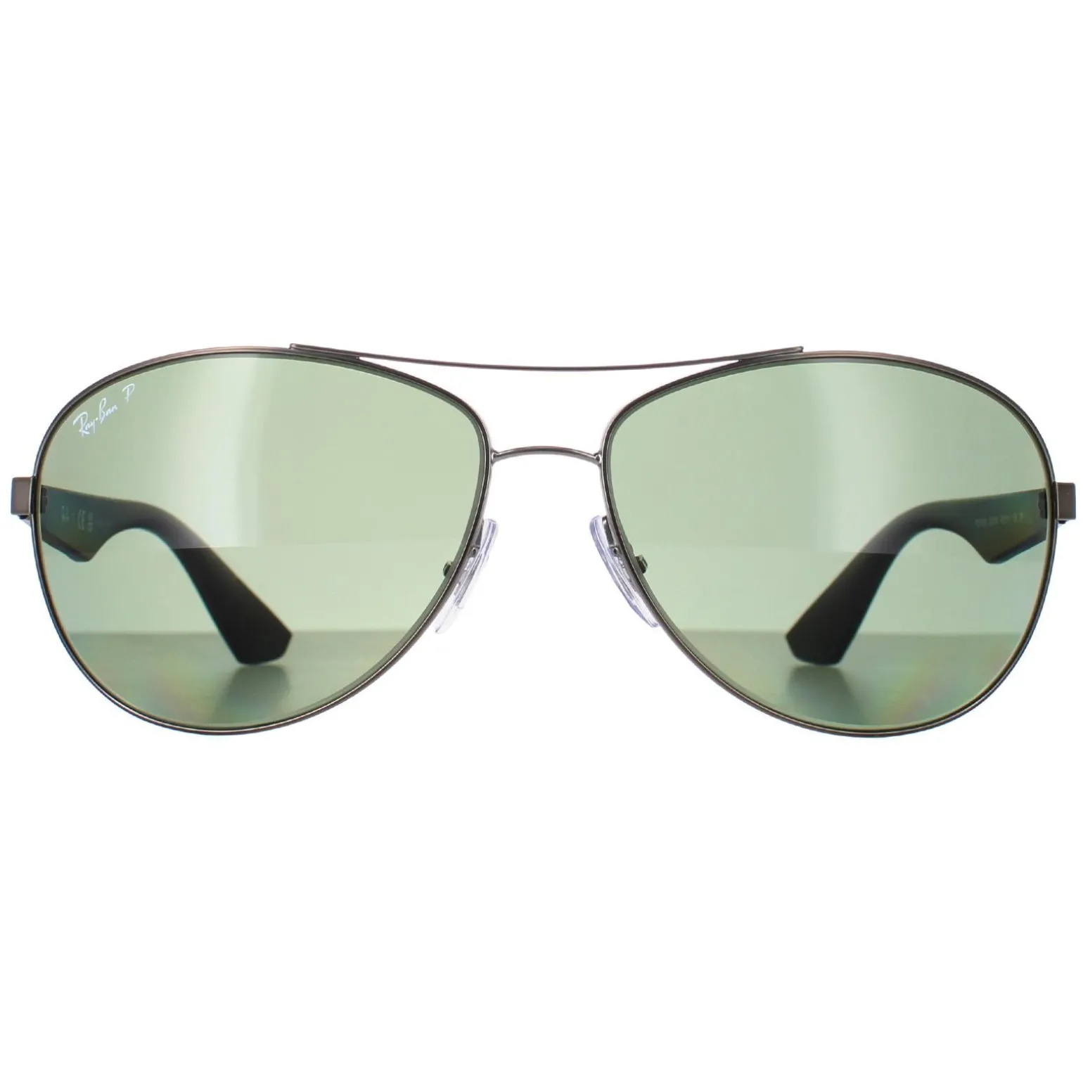 Ray-Ban Sunglasses 3526 029/9A Gunmetal & Black Green Polarized