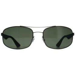 Ray-Ban Sunglasses 3527 029/9A Matt Gunmetal Dark Green Polarized