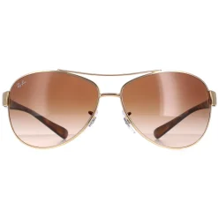 Ray-Ban Sunglasses 3386 Gold Brown Gradient 001/13