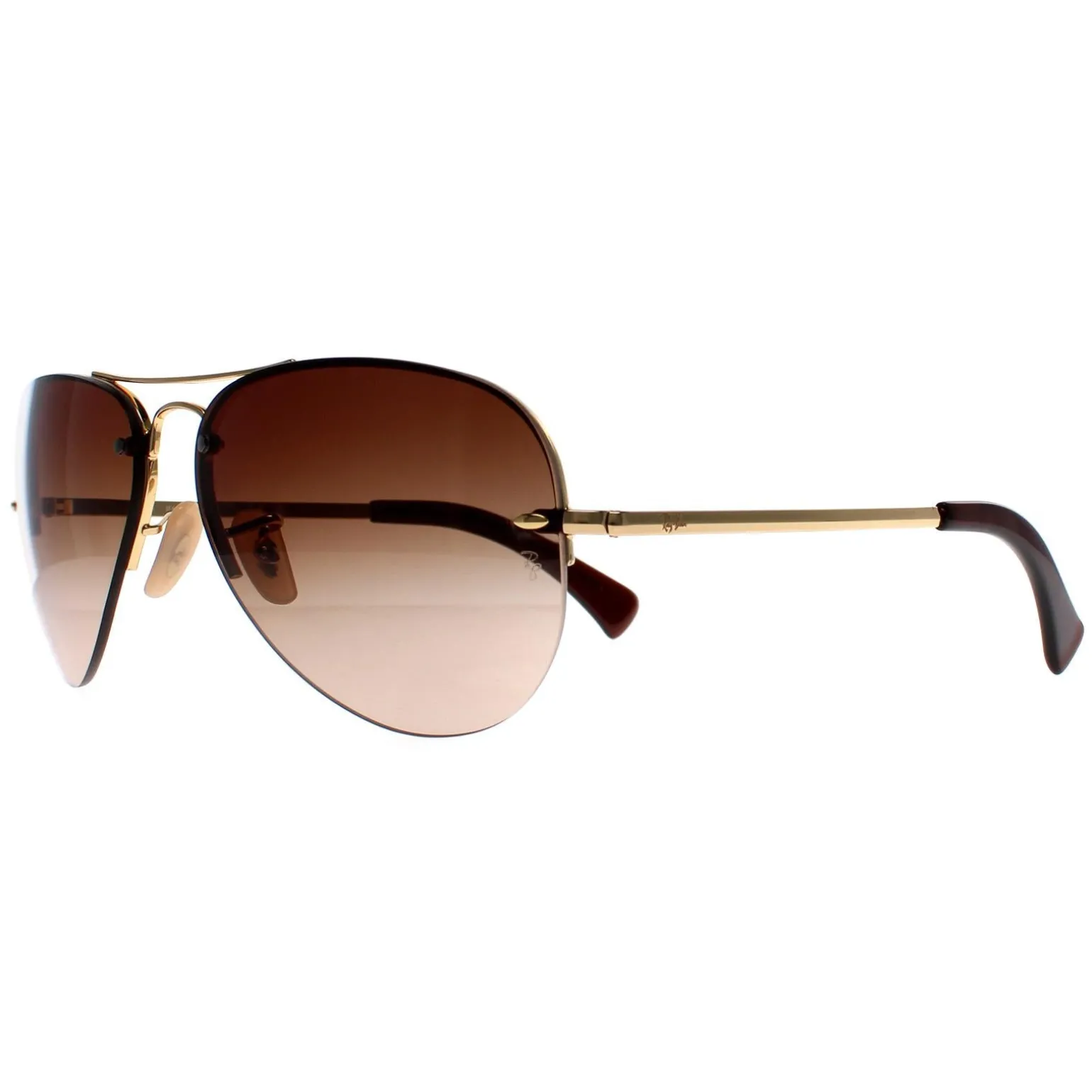 Rayban Sunglasses 3449 Gold Brown Gradient 001/13 59mm