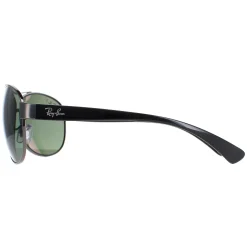 Ray-Ban Sunglasses 3386 Gunmetal Polarized Green 004/9A 63mm