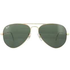 Ray-Ban Sunglasses Aviator 3025 W3234 Gold Green