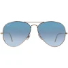Ray-Ban Sunglasses Aviator 3025 001/3F Gold Blue 58mm