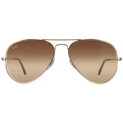 Ray-Ban Sunglasses Aviator RB3025 001/51 Gold Brown Gradient 62mm Larg
