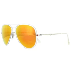 Ray-Ban Sunglasses Aviator Light Ray II 4211 646/6Q Matt Translucent O