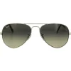 Ray-Ban Sunglasses Aviator 3025 003/32 Silver Grey Gradient 55mm