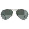 Ray-Ban Sunglasses Aviator 3025 W3275 Silver Grey Mirror 55mm