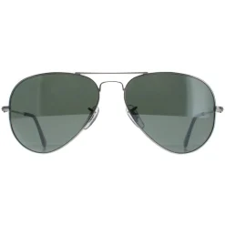 Ray-Ban Sunglasses Aviator 3025 W3275 Silver Grey Mirror 55mm