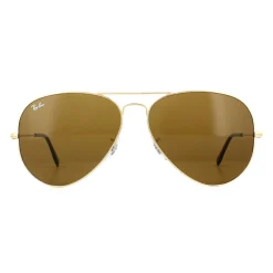 Ray-Ban Sunglasses Aviator 3025 001/33 Gold Brown 62mm