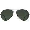 Ray-Ban Sunglasses Aviator 3025 Black Green Polarized 002/58