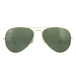 Ray-Ban Sunglasses Aviator 3025 001/58 Gold Polarized 55mm