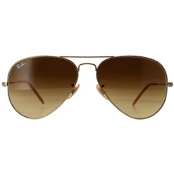 Ray-Ban Sunglasses Aviator 3025 112/85 Matt Gold Brown Gradient