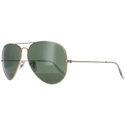 Ray-Ban Sunglasses Aviator 3025 001 Gold Green 62mm
