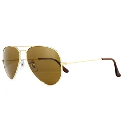 Ray-Ban Sunglasses Aviator 3025 001/33 Gold Brown 58mm