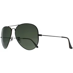 Ray-Ban Sunglasses Aviator 3025 Black Green Polarized 002/58