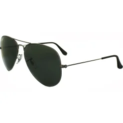 Ray-Ban Sunglasses Aviator 3025 Gunmetal Green Polarized 004/58