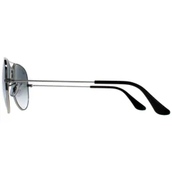 Ray-Ban Sunglasses Aviator 3025 Silver Gradient Light Blue 003/3F 62mm