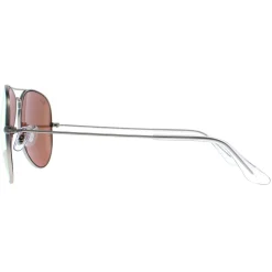 Ray-Ban Sunglasses Aviator 3025 019/Z2 Silver Brown Mirror Pink
