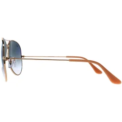 Ray-Ban Sunglasses Aviator 3025 Gold Gradient Light Blue 001/3F