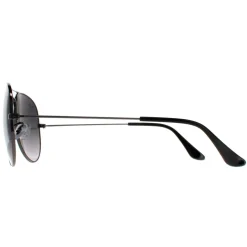 Ray-Ban Sunglasses Aviator 3025 Gunmetal Polarized Blue Gradient Grey