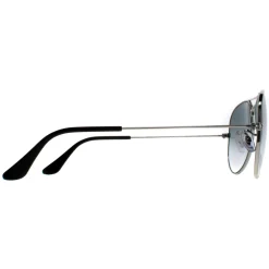 Ray-Ban Sunglasses Aviator 3025 Silver Gradient Light Blue 003/3F 62mm