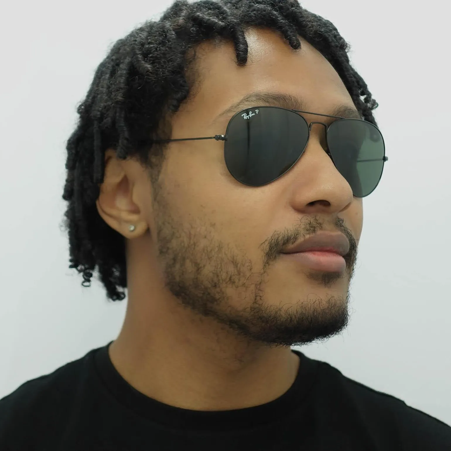 Ray-Ban Sunglasses Aviator 3025 002/58 Black Polarized