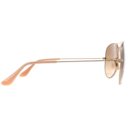 Ray-Ban Sunglasses Aviator 3025 112/M2 Shiny Gold Brown Gradient Polar