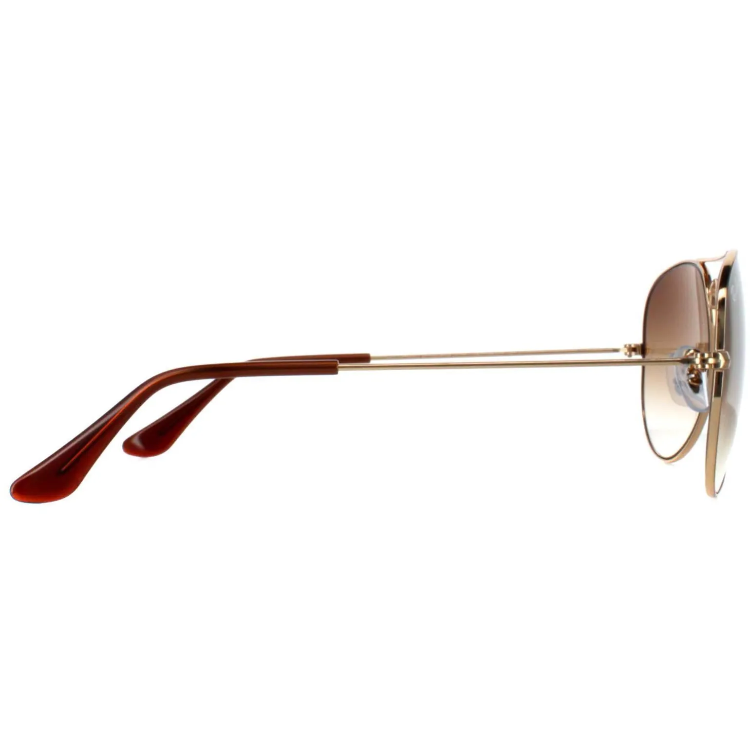 Ray-Ban Sunglasses Aviator RB3025 001/51 Gold Brown Gradient 55mm Smal