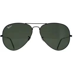 Ray-Ban Sunglasses Aviator 3025 002/58 Black Polarized