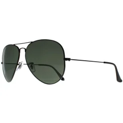 Ray-Ban Sunglasses Aviator 3025 002/58 Black Polarized