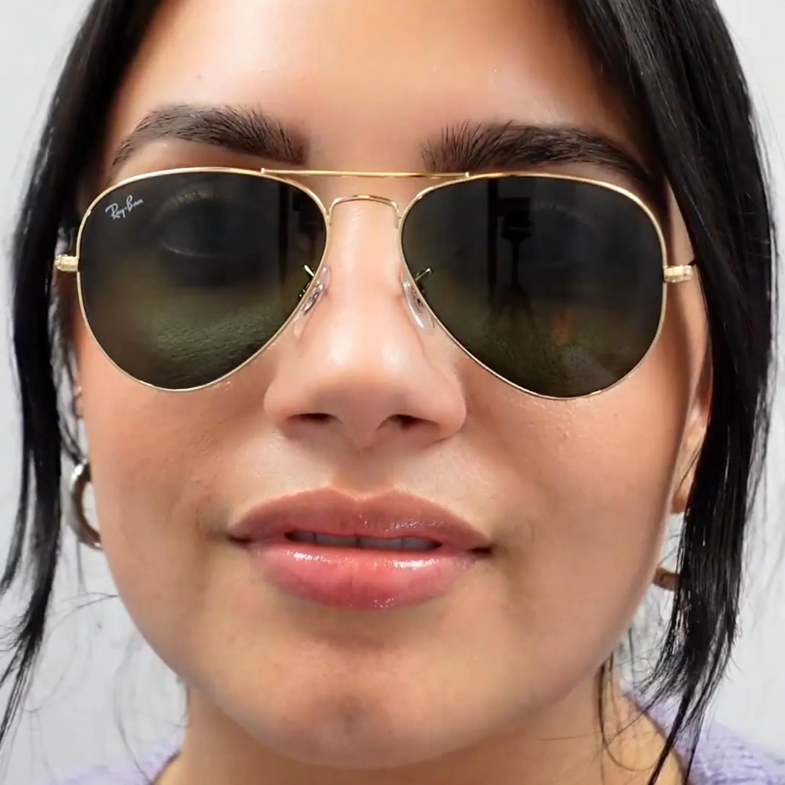 Ray-Ban Sunglasses Aviator 3025 W3277 Silver Grey Mirror