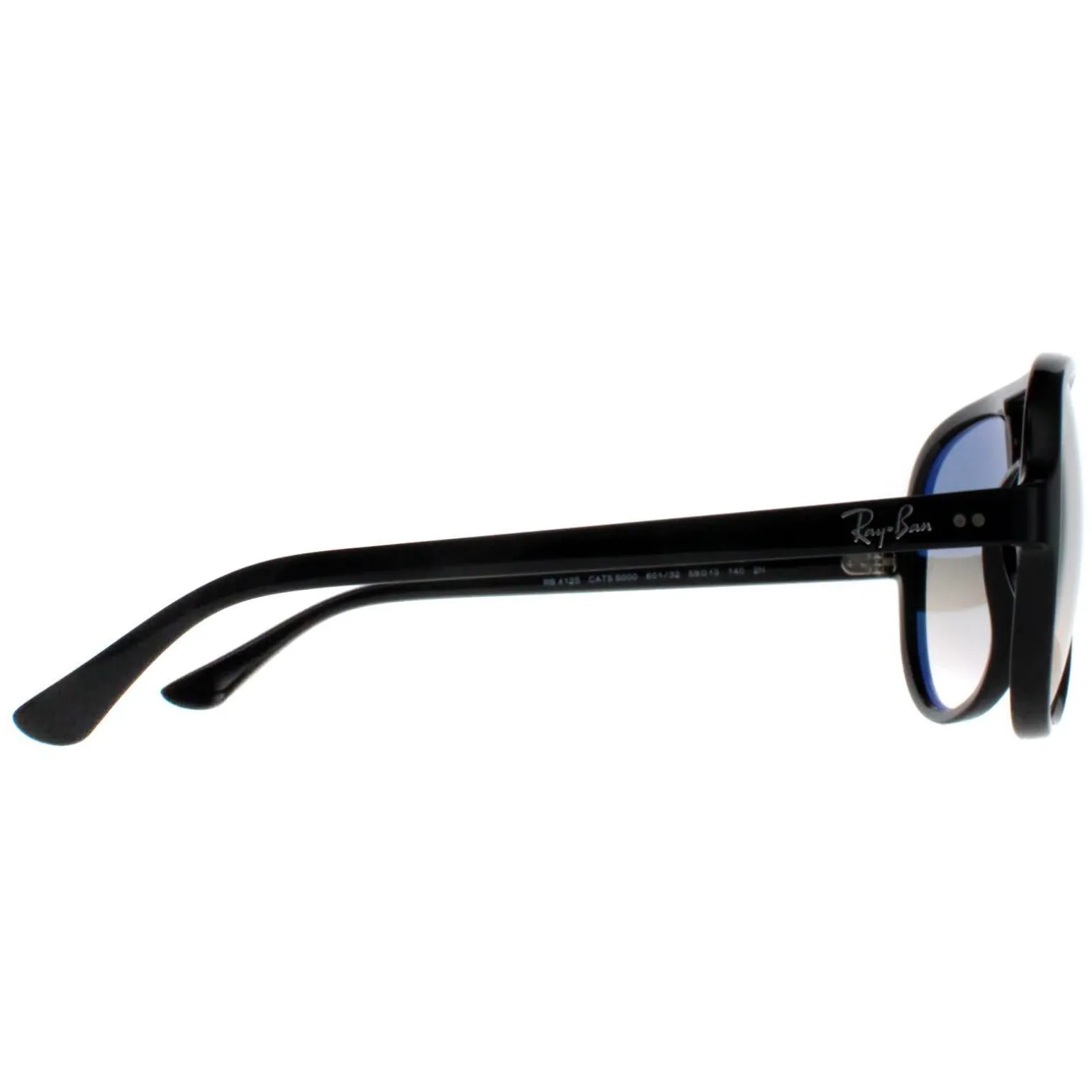 Ray-Ban Sunglasses Cats 5000 4125 601/32 Black Grey Gradient