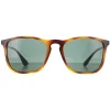 Ray-Ban Sunglasses Chris 4187 710/71 Tortoise & Gunmetal Green