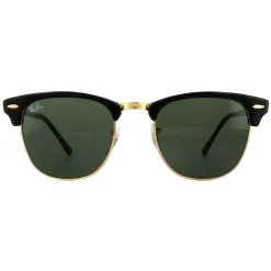 Ray-Ban Sunglasses Clubmaster 3016 W0365 Black Green G-15 Small 49mm