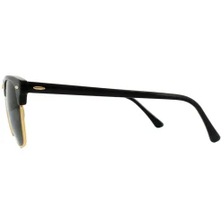 Ray-Ban Sunglasses Clubmaster 3016 W0365 Black Green G-15 Large 51mm