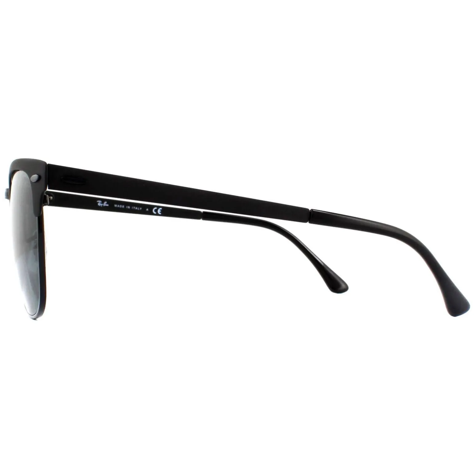 Ray-Ban Sunglasses Clubmaster Metal RB3716 186/R5 Matte Black Grey