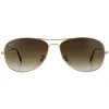 Ray-Ban Sunglasses Cockpit 3362 001/51 Gold Brown Gradient 59mm
