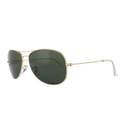 Ray-Ban Sunglasses Cockpit 3362 001 Gold Green