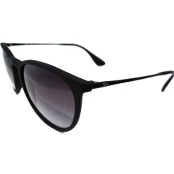 Ray-Ban Sunglasses Erika 4171 Rubberised Black Grey Gradient 622/8G