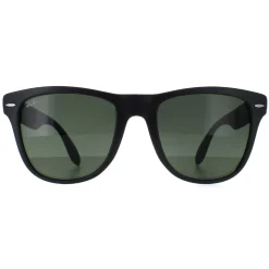Ray-Ban Sunglasses Folding Wayfarer 4105 Matt Black Green 601S 54mm