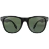 Ray-Ban Sunglasses Folding Wayfarer 4105 Black 601 50mm