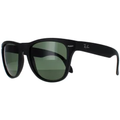 Ray-Ban Sunglasses Folding Wayfarer 4105 Matt Black Green 601S 54mm