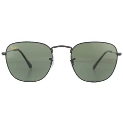 Ray-Ban Sunglasses Frank Legend RB3857 919931 Polished Black Green G-1